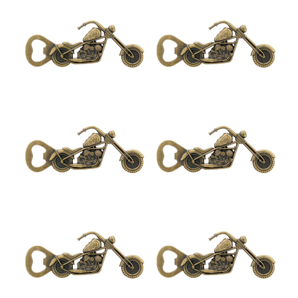 Motorcycle Bottle Opener (Set of 6)